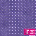 P0017-MAS609-VB PATCH. AMERICANO BEAUTIFUL BASICS-CLASSIC DOT (43) 110 CM. ALGODON 100% MALVA/BLANCO Venta en piezas de 7.00 M