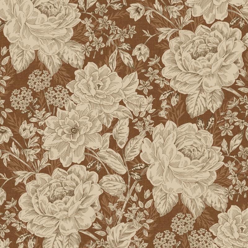 P121-CHAW6408IZ PATCH. AMERICANO CHARLOTTE 108 (16) 270 CM. ALGODON 100% CARAMELO Venta en piezas de 8.20 M