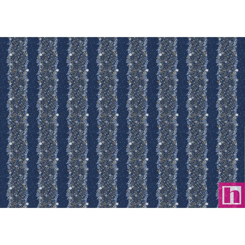 P121-CHSH 5075N PATCH. AMERICANO CHRISTMAS SHIMMER (07) 110 CM. ALGODON 100% MARINO Venta en piezas de 7.00 M