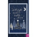 P121-CHSH 5069PA PATCH. AMERICANO CHRISTMAS SHIMMER (01) PANEL 110 CM. ALGODON 100% MARINO Venta en piezas de 7.00 M