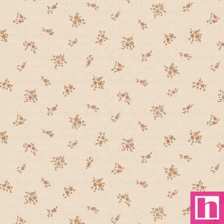 P121-ELOI 6618 LINEN PATCH. AMERICANO ELOISE (16) 110 CM. ALGODON 100% CREMA Venta en piezas de 6.90 M