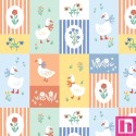 P121-GGEE 6585 MULTI PATCH. AMERICANO GARDEN GEESE (01) 110 CM. ALGODON 100% MULTI Venta en piezas de 6.90 M
