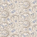 P121-ISAB6409NE PATCH. AMERICANO ISABELLA (01) 110 CM. ALGODON 100% CREMA Venta en piezas de 7.00 M