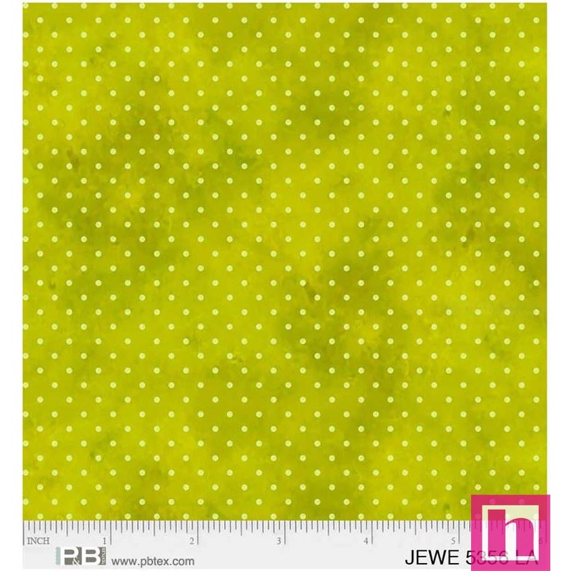P121-JEWE5356-LA PATCH. AMERICANO JEWEL (13) 110 CM. ALGODON 100% KIWI Venta en piezas de 4.50 M