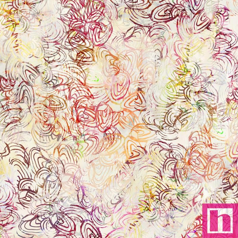 P121-RENE 6597 MULTI PATCH. AMERICANO RENEWAL (11) 110 CM. ALGODON 100% FUCSIA Venta en piezas de 6.90 M