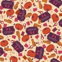 P121-SSEA6353E PATCH. AMERICANO SEWING SEASON (01) 110 CM. ALGODON 100% VAINILLA Venta en piezas de 7.00 M