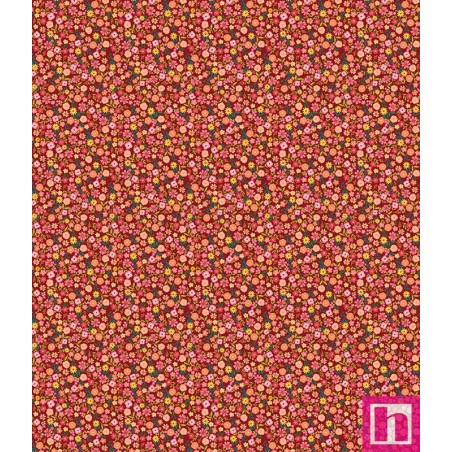 P133-15327-10 PATCH. AMERICANO PEACHES&CREAM (07) 110 CM. ALGODON 100% ROJO Venta en piezas de 6.90 M