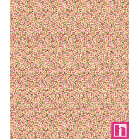 P133-15327-33 PATCH. AMERICANO PEACHES&CREAM (12) 110 CM. ALGODON 100% AMARILLO Venta en piezas de 6.90 M