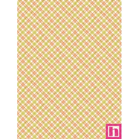 P133-15330-99 PATCH. AMERICANO PEACHES&CREAM (04) 110 CM. ALGODON 100% VERDE Venta en piezas de 6.90 M