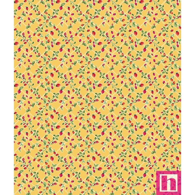 P133-15331-32 PATCH. AMERICANO PEACHES&CREAM (13) 110 CM. ALGODON 100% NARANJA Venta en piezas de 6.90 M