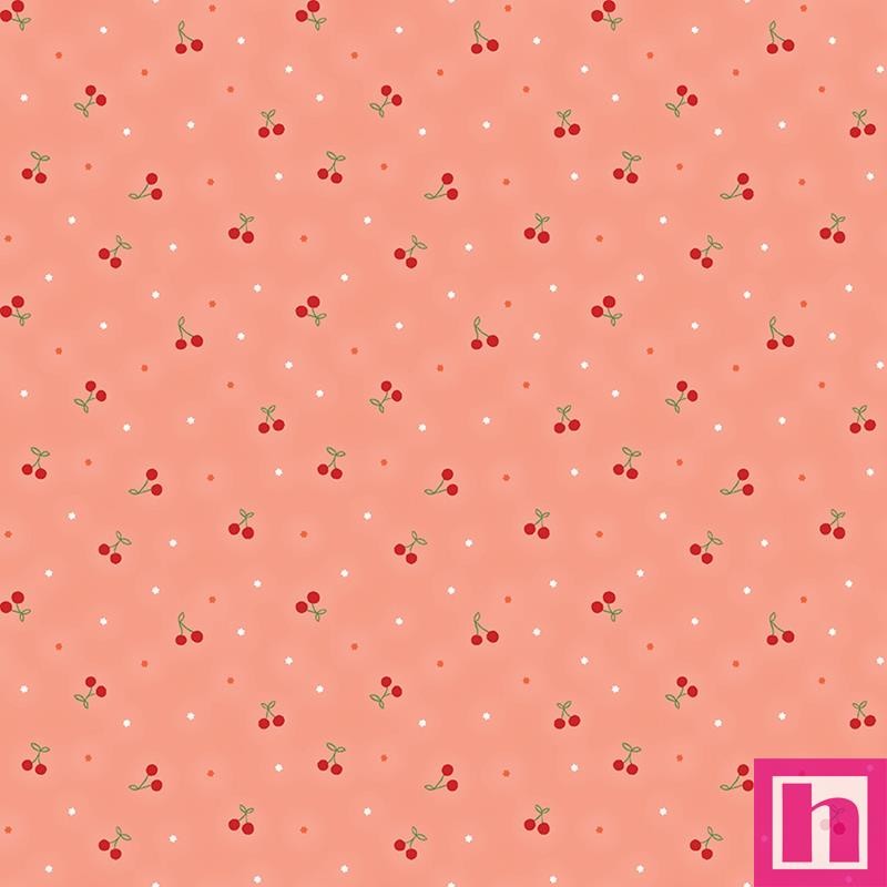 P133-15332-22 PATCH. AMERICANO PEACHES&CREAM (09) 110 CM. ALGODON 100% ROSA Venta en piezas de 6.90 M