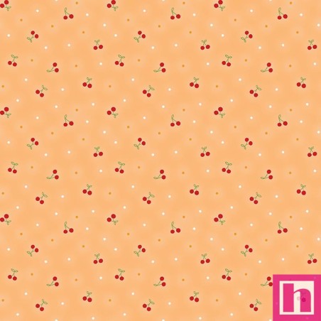 P133-15332-36 PATCH. AMERICANO PEACHES&CREAM (02) 110 CM. ALGODON 100% MELOCOTON Venta en piezas de 6.90 M