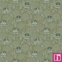 P133-16917-44 PATCH. AMERICANO HEIRLOOM (01) 110 CM. ALGODON 100% VERDE Venta en piezas de 6.90 M