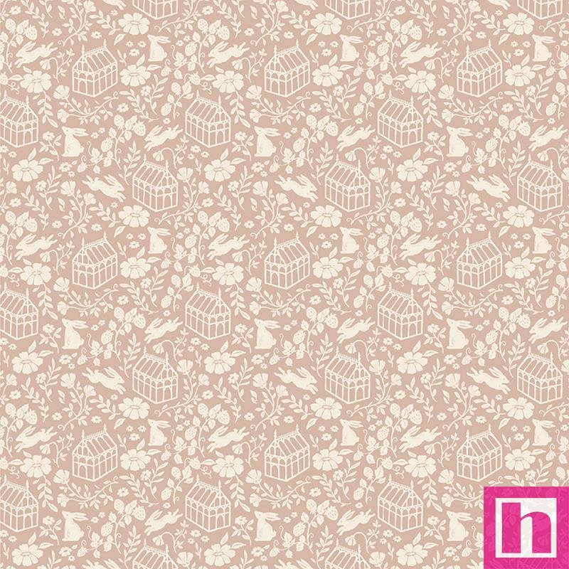 P133-16921-24 PATCH. AMERICANO HEIRLOOM (08) 110 CM. ALGODON 100% ROSA Venta en piezas de 6.90 M