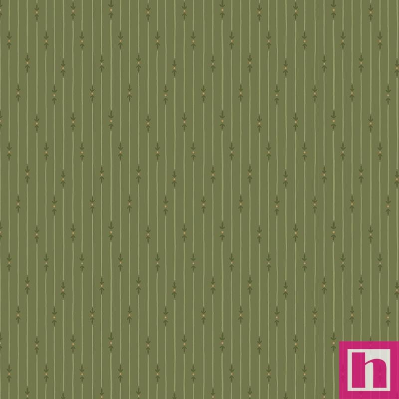 P133-16923-43 PATCH. AMERICANO HEIRLOOM (03) PANEL 60X110 CM. ALGODON 100% VERDE Venta en piezas de 6.90 M
