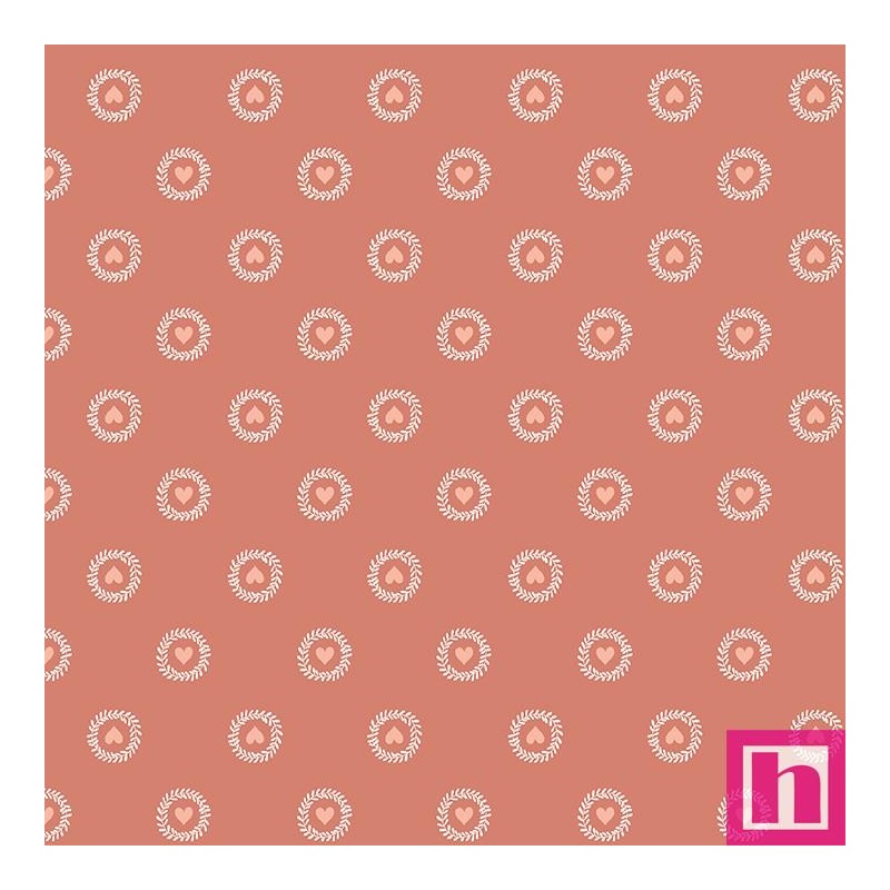 P133-16933P-22 PATCH. AMERICANO ALWAYS (06) 110 CM. ALGODON 100% NARANJA Venta en piezas de 6.90 M