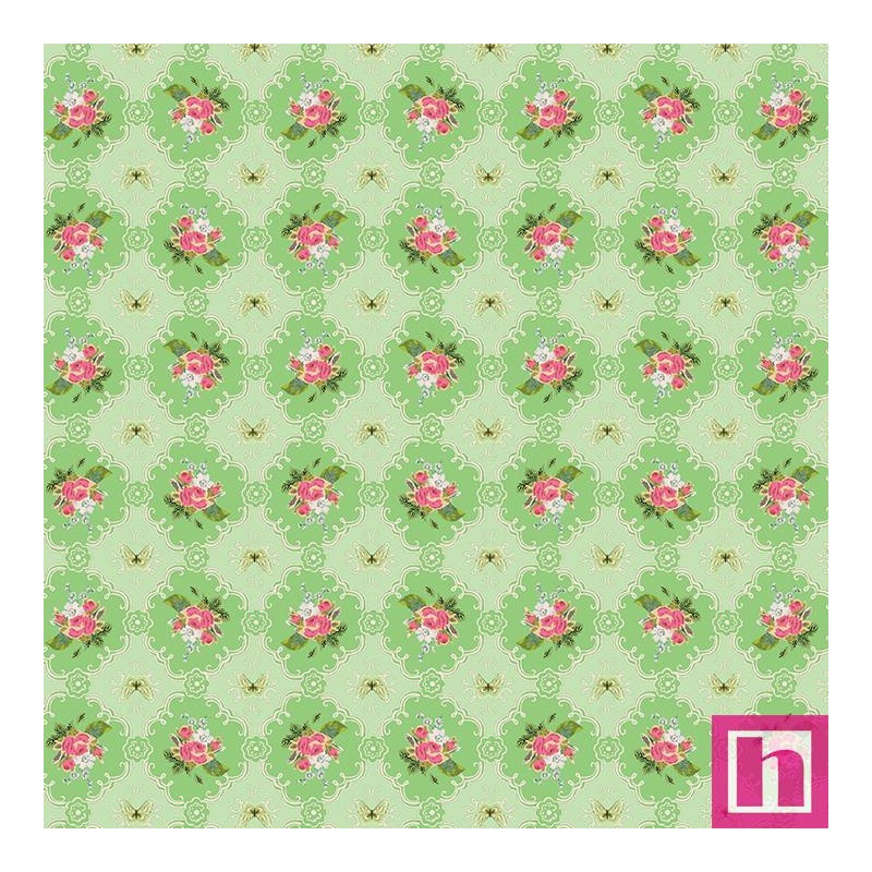 P133-16974-41 PATCH. AMERICANO HOPE (11) 110 CM. ALGODON 100% MENTA Venta en piezas de 6.90 M