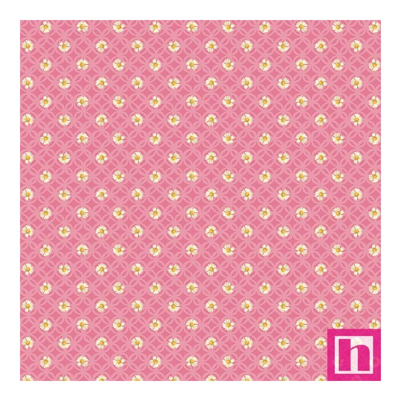 P133-16975-22 PATCH. AMERICANO HOPE (07) 110 CM. ALGODON 100% ROSA Venta en piezas de 6.90 M