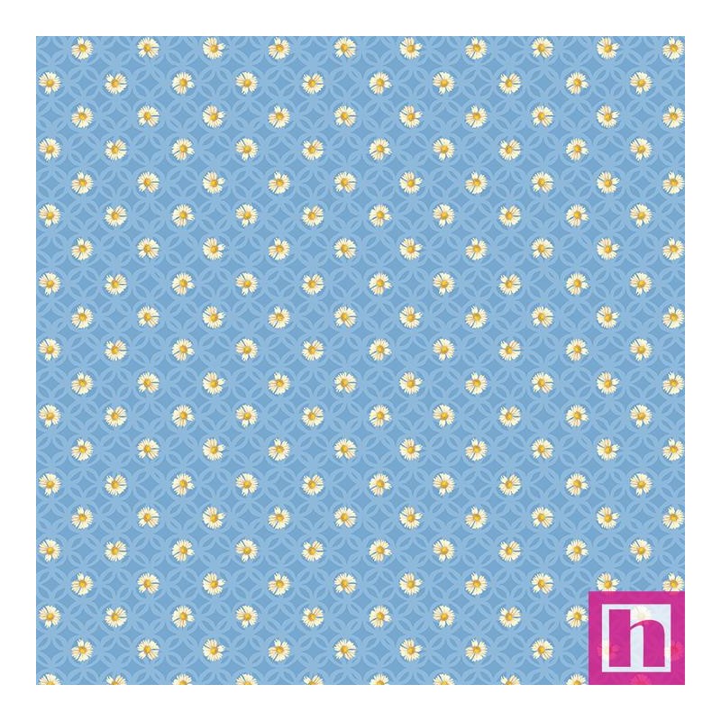 P133-16975-55 PATCH. AMERICANO HOPE (18) 110 CM. ALGODON 100% AZUL Venta en piezas de 6.90 M