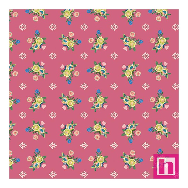P133-16976-21 PATCH. AMERICANO HOPE (06) 110 CM. ALGODON 100% MAGENTA Venta en piezas de 6.90 M