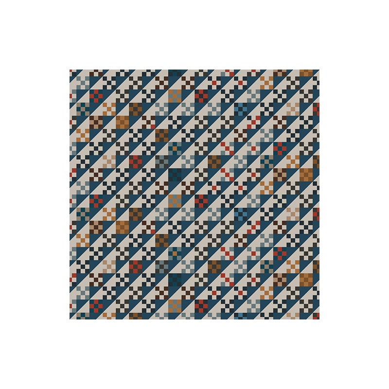 P133-17210-50 PATCH. AMERICANO BLUE MILL (07) 110 CM. ALGODON 100% AZUL Venta en piezas de 6.80 M