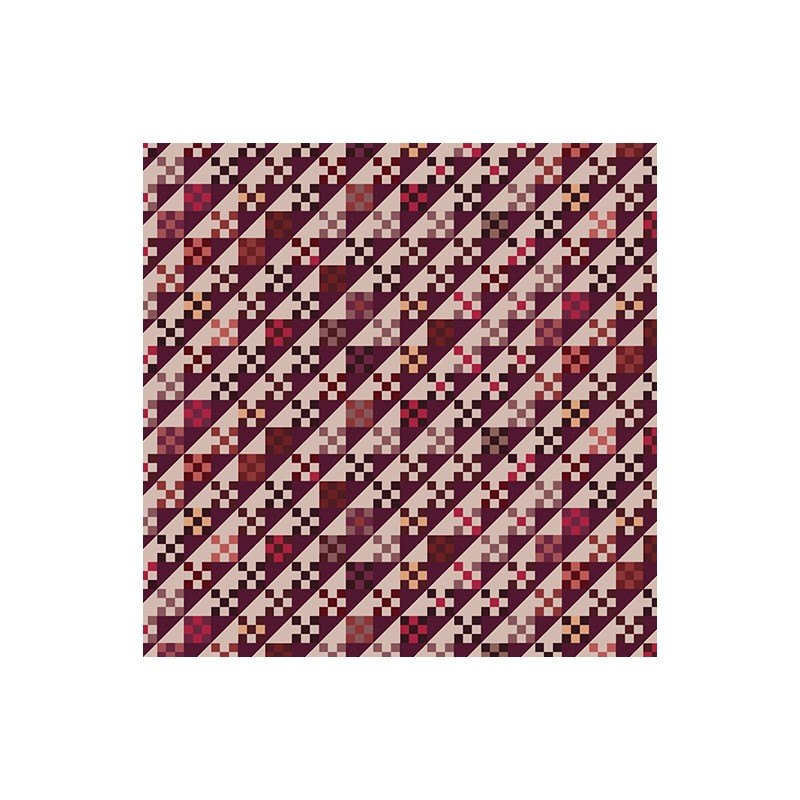 P133-17210-86 PATCH. AMERICANO BLUE MILL (18) 110 CM. ALGODON 100% VINO Venta en piezas de 6.80 M