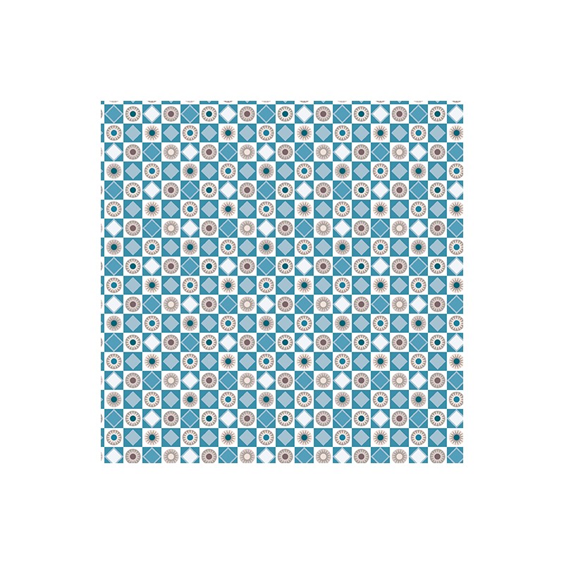 P133-17211-05 PATCH. AMERICANO BLUE MILL (03) 110 CM. ALGODON 100% CELESTE Venta en piezas de 6.80 M