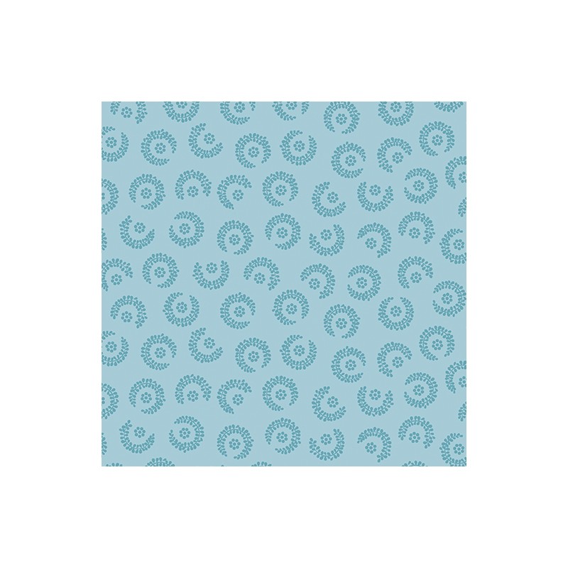 P133-17212-05 PATCH. AMERICANO BLUE MILL (02) 110 CM. ALGODON 100% CELESTE Venta en piezas de 6.80 M