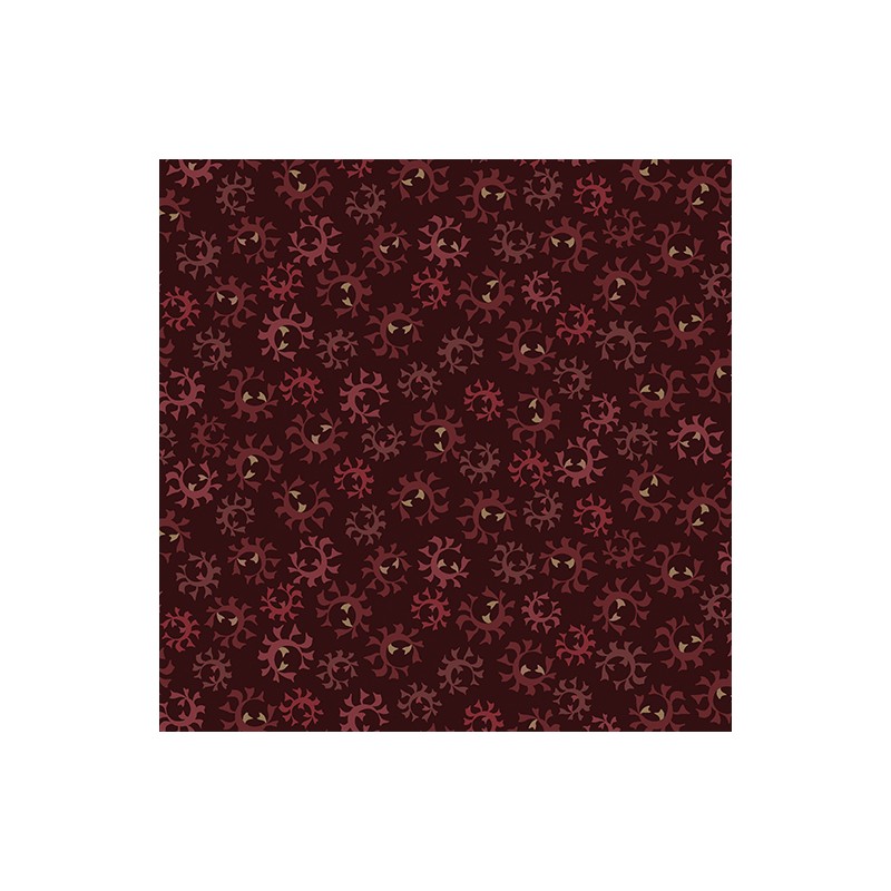 P133-17214-86 PATCH. AMERICANO BLUE MILL (21) 110 CM. ALGODON 100% VINO Venta en piezas de 6.80 M