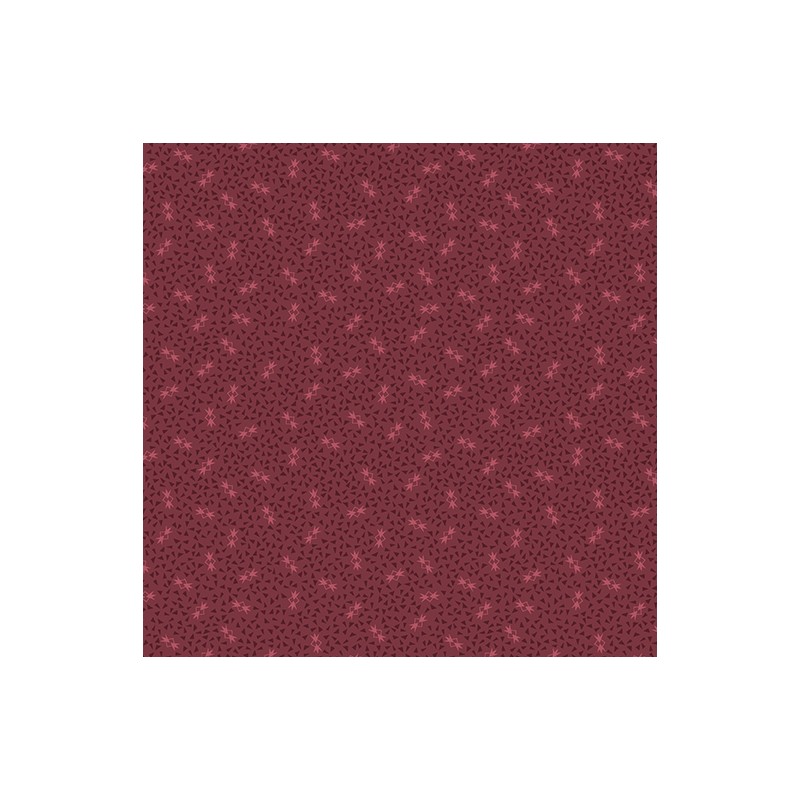 P133-17216-86 PATCH. AMERICANO BLUE MILL (20) 110 CM. ALGODON 100% VINO Venta en piezas de 6.80 M