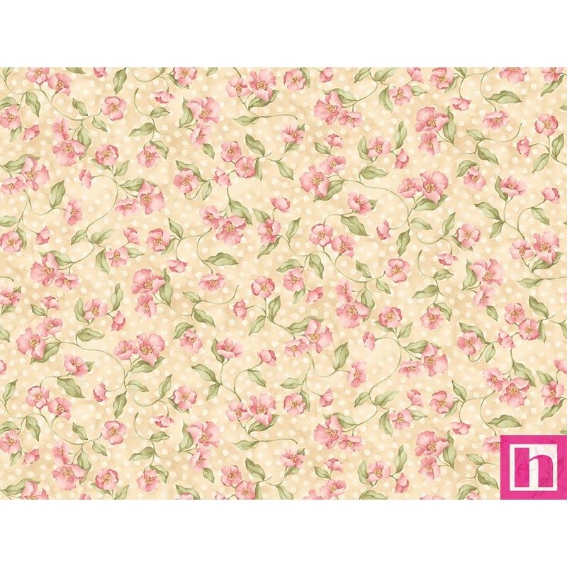 P133-17280-07 PATCH. AMERICANO WINSOME (09) 110 CM. ALGODON 100% BEIGE Venta en piezas de 6.90 M