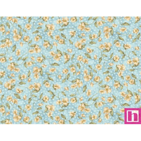 P133-17280-24 PATCH. AMERICANO WINSOME (16) 110 CM. ALGODON 100% CELESTE Venta en piezas de 6.90 M