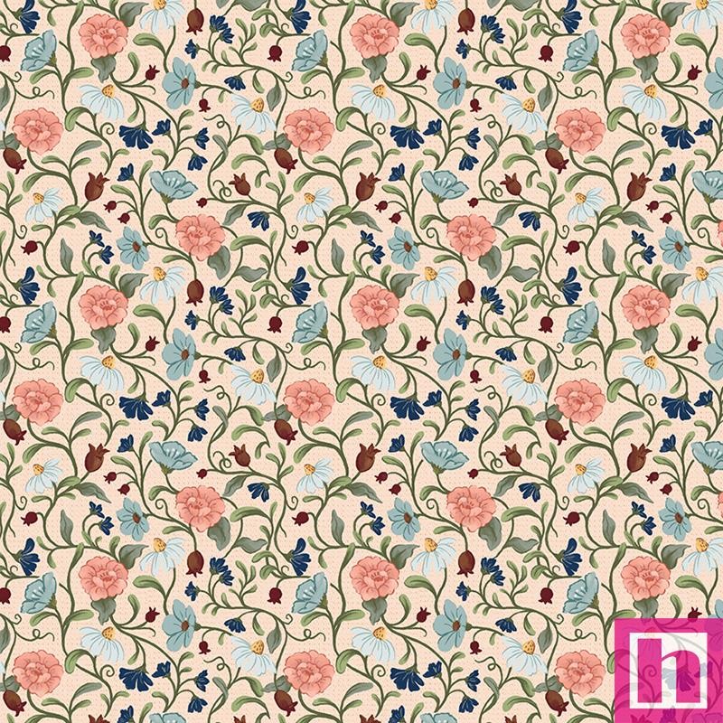 P133-18000-36 PATCH. AMERICANO EMMA´S FARMHOUSE (06) 110 CM. ALGODON 100% MELOCOTON Venta en piezas de 6.90 M