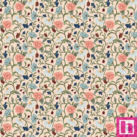 P133-18000-36 PATCH. AMERICANO EMMA´S FARMHOUSE (06) 110 CM. ALGODON 100% MELOCOTON Venta en piezas de 6.90 M