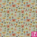 P133-18002-42 PATCH. AMERICANO EMMA´S FARMHOUSE (12) 110 CM. ALGODON 100% VERDE Venta en piezas de 6.90 M