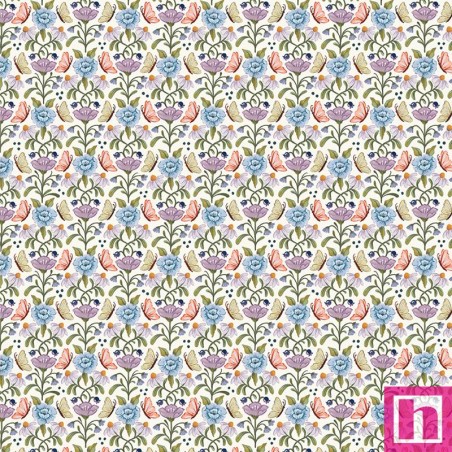 P133-18003-56 PATCH. AMERICANO EMMA´S FARMHOUSE (03) 110 CM. ALGODON 100% CREMA Venta en piezas de 6.90 M