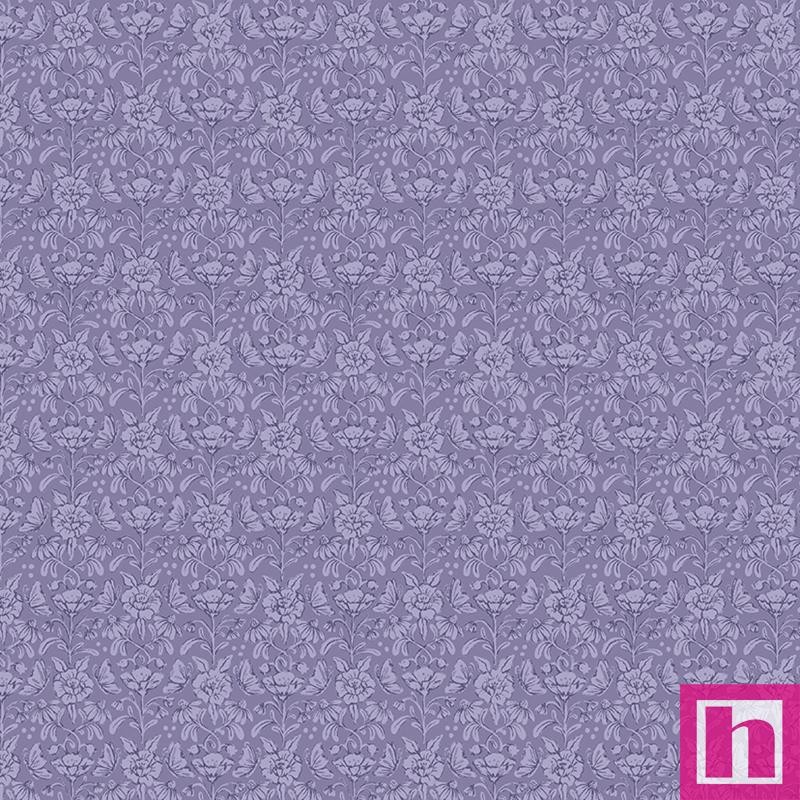 P133-18004-66 PATCH. AMERICANO EMMA´S FARMHOUSE (04) 110 CM. ALGODON 100% VIOLETA Venta en piezas de 6.90 M