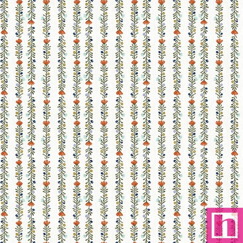 P133-18006-70 PATCH. AMERICANO EMMA´S FARMHOUSE (15) 110 CM. ALGODON 100% CREMA Venta en piezas de 6.90 M
