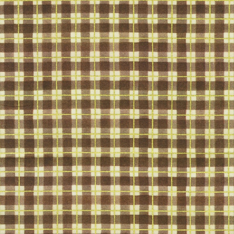 P135-AWHDM-23920-342 PATCH. AMERICANO HELLO FALL (10) 110 CM. ALGODON 100% CHOCOLATE Venta en piezas de 7.00 M