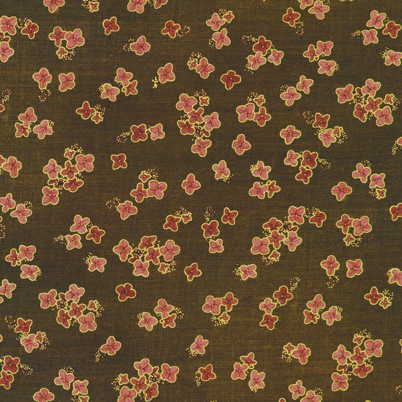 P135-AWHDM-23921-342 PATCH. AMERICANO HELLO FALL (07) 110 CM. ALGODON 100% CHOCOLATE Venta en piezas de 7.00 M