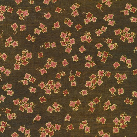 P135-AWHDM-23921-342 PATCH. AMERICANO HELLO FALL (07) 110 CM. ALGODON 100% CHOCOLATE Venta en piezas de 7.00 M