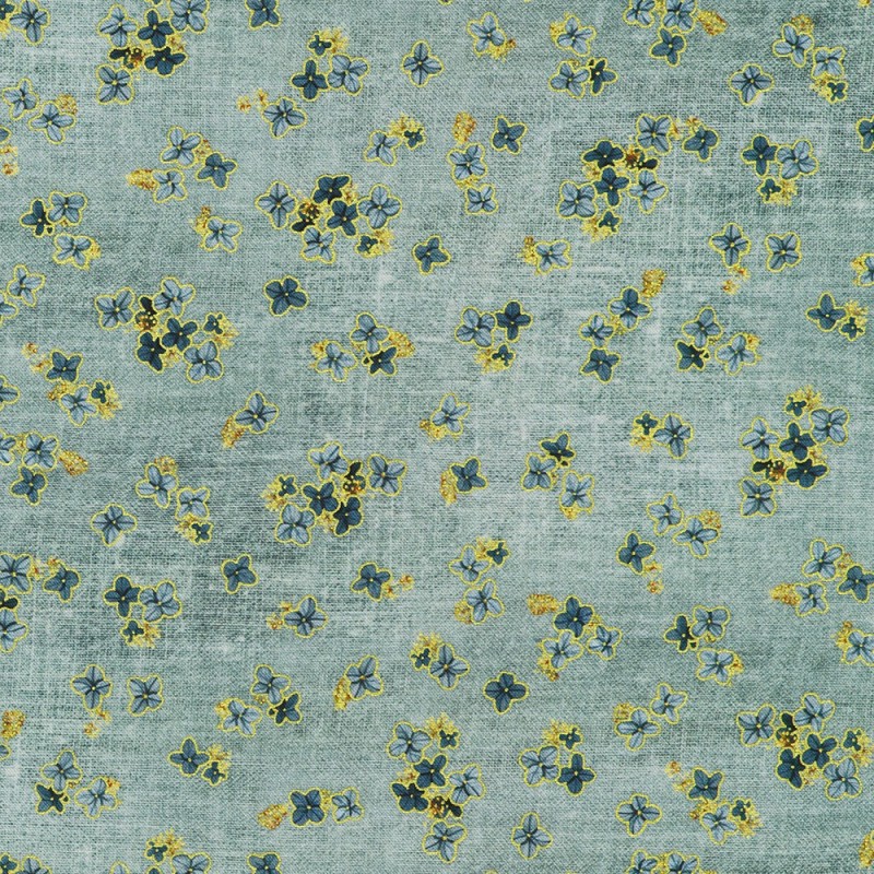 P135-AWHDM-23921-68 PATCH. AMERICANO HELLO FALL (21) 110 CM. ALGODON 100% AZUL Venta en piezas de 7.00 M