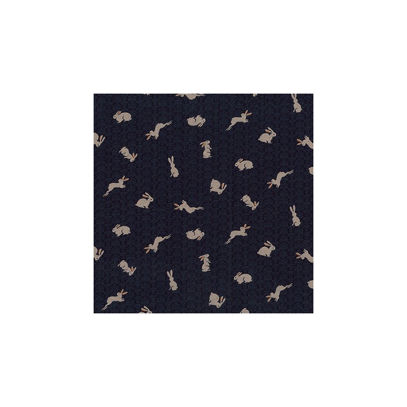 P135-SB-88227D4-4 PATCH. AMERICANO KASURI SEVENBERRY (22) 110 CM. ALGODON 100% INDIGO Venta en piezas de 7.00 M