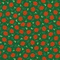 P135-SRKD-23907-224 PATCH. AMERICANO TINY TIDINGS (10) 110 CM. ALGODON 100% VERDE Venta en piezas de 7.00 M