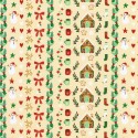 P135-SRKD-23909-84 PATCH. AMERICANO TINY TIDINGS (04) 110 CM. ALGODON 100% CREMA Venta en piezas de 7.00 M