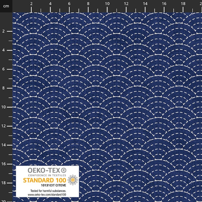 P137-4504-200 PATCH.AMERICANO EMI-YUKI (08) 110 CM. ALGODON 100% MARINO Venta en piezas de 6.00 M