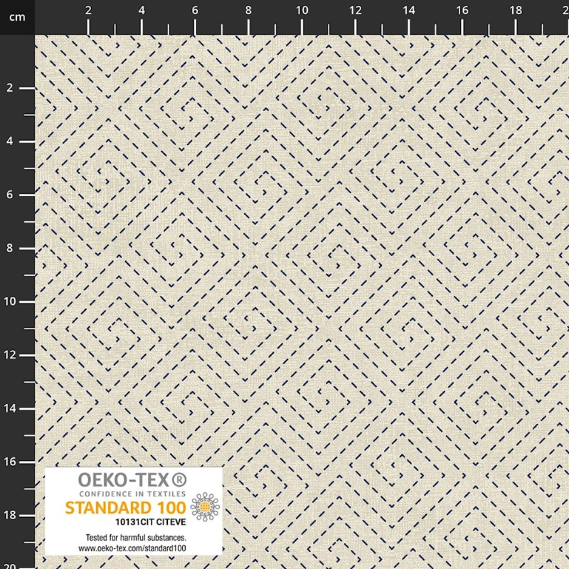 P137-4504-209 PATCH.AMERICANO EMI-YUKI (05) 110 CM. ALGODON 100% LINO Venta en piezas de 6.00 M