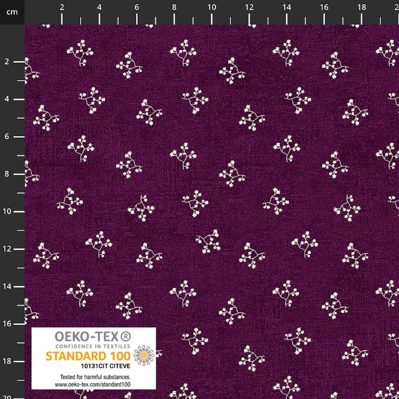 P137-4504-219 PATCH.AMERICANO EMI-YUKI (21) 110 CM. ALGODON 100% VINO Venta en piezas de 6.00 M