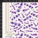 P137-4504-228 PATCH.AMERICANO LILAC LAVENDER (01) 110 CM. ALGODON 100% CREMA Venta en piezas de 6.00 M