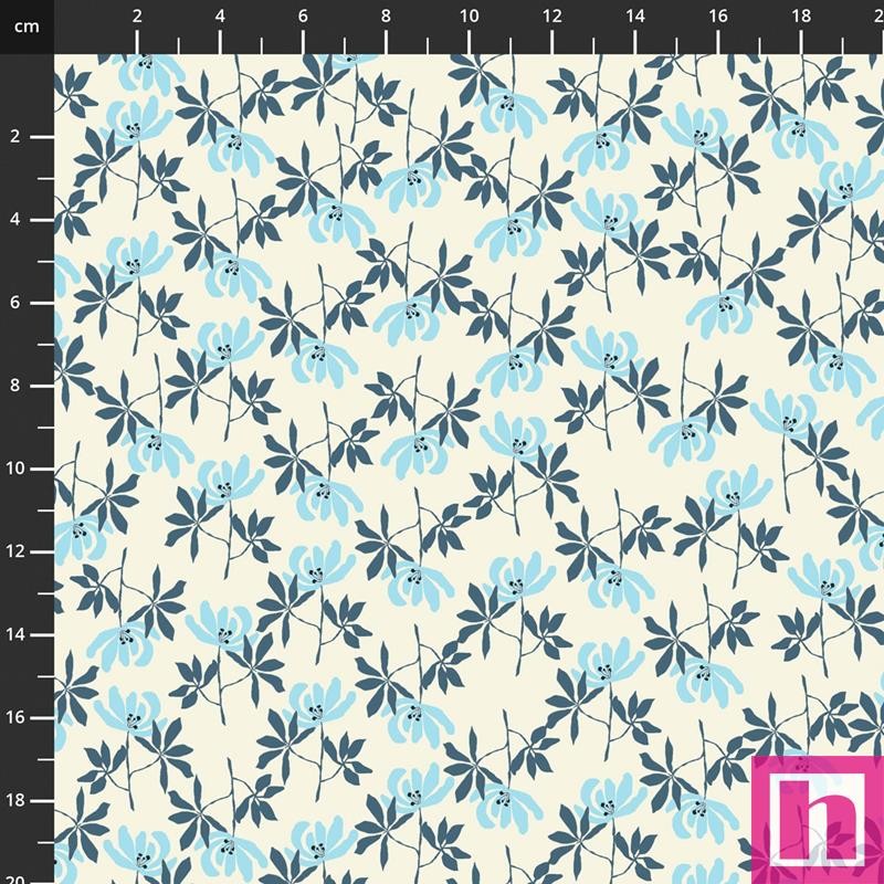 P137-4504-308 PATCH.AMERICANO BLUE BEGINNING (01) 110 CM. ALGODON 100% AZUL Venta en piezas de 6.00 M